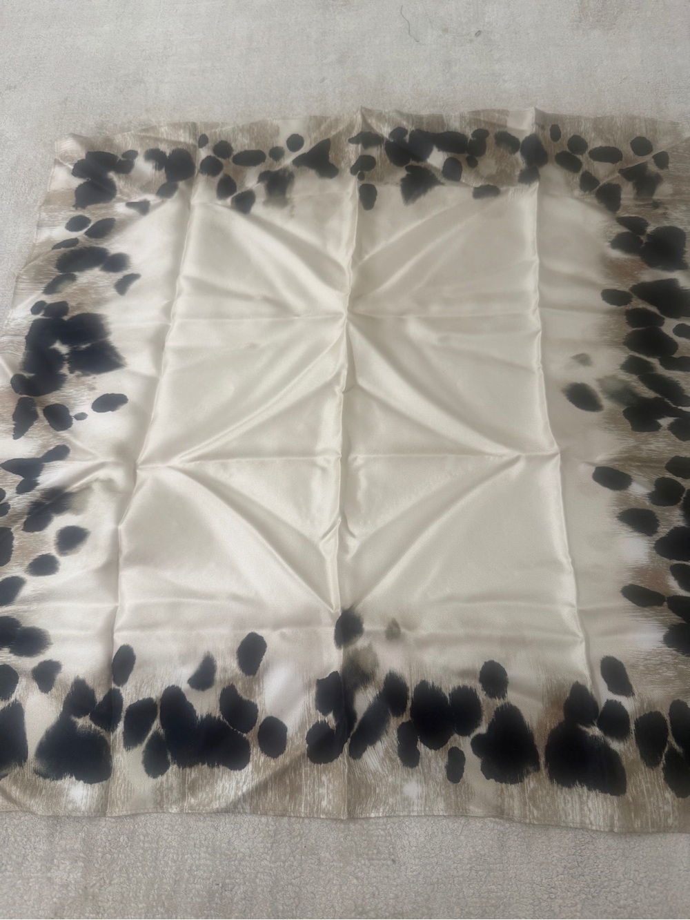 COS 100% silk scarf